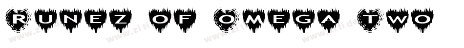 Runez of Omega Two字体转换